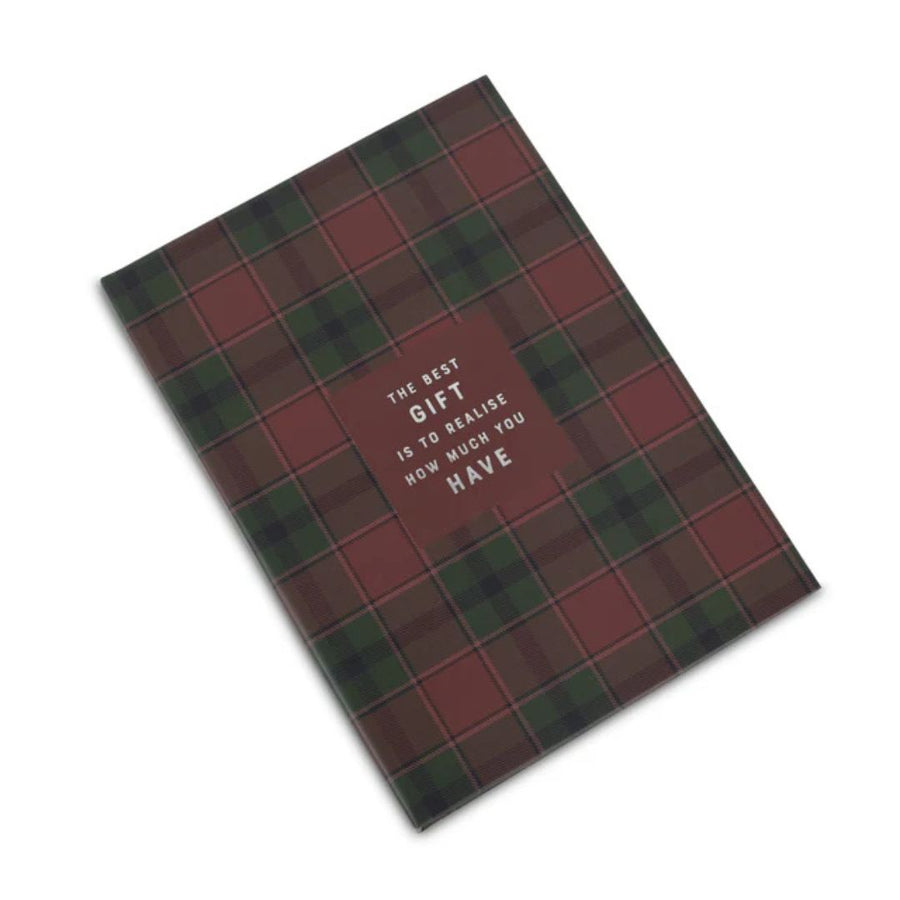 Numic Sequence Notebook – Ruled (Design 1.11 Plaid Pattern)