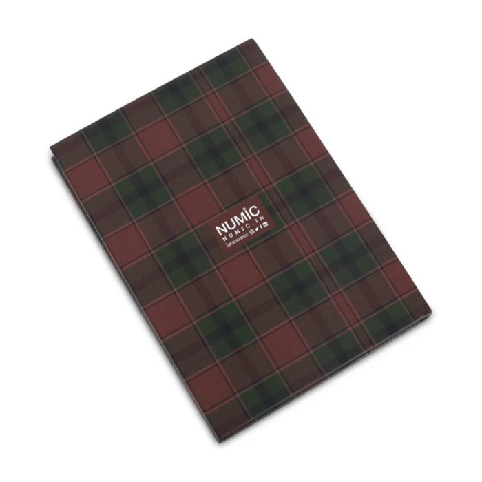 Numic Sequence Notebook – Ruled (Design 1.11 Plaid Pattern)