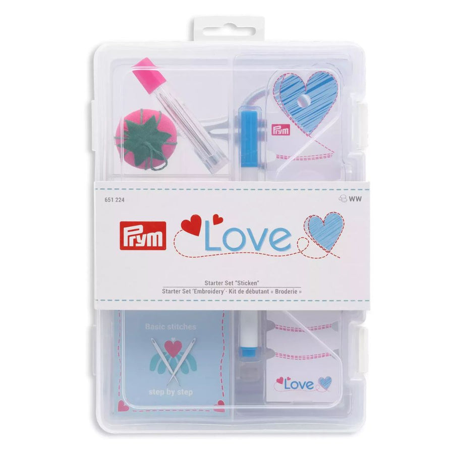 Prym LOVE Embroidery Starter Set – Multicolour