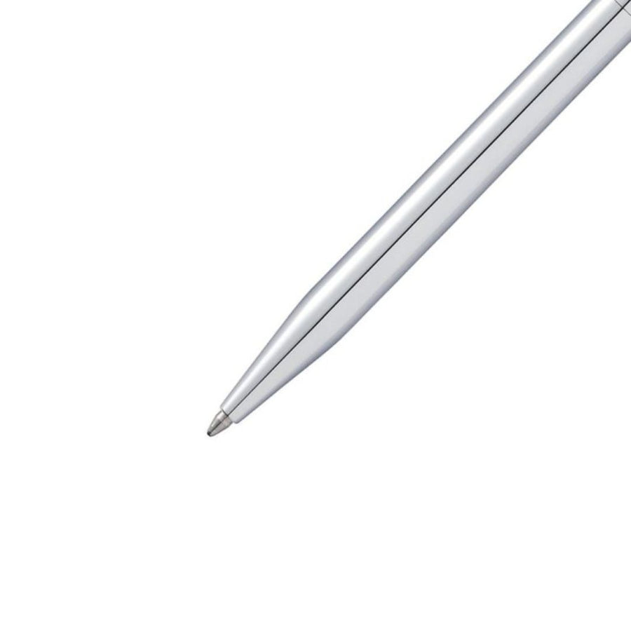 Cross Click Tuxedo Chrome Ballpoint Pen with Black Trim