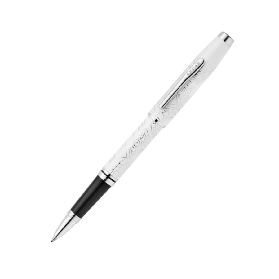 Cross Coventry Zodiac Year of the Snake Pearl White Lacquer Rollerball Pen