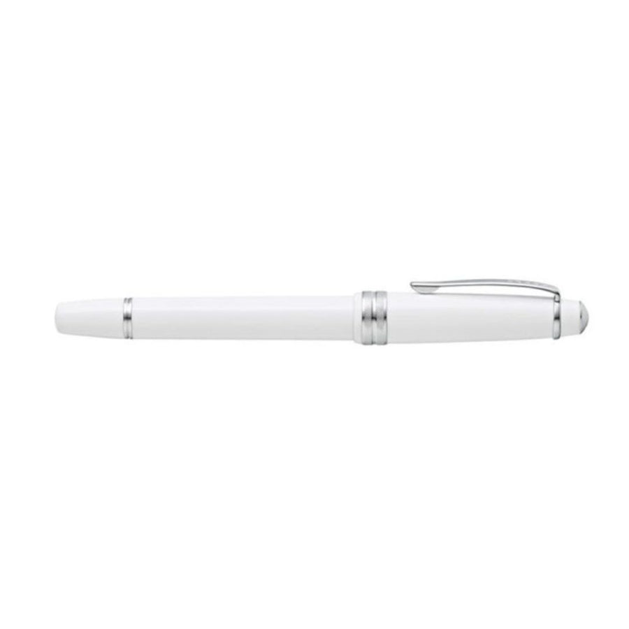 Cross Bailey Light Polished White Resin CT Fountain Pen – Medium Nib