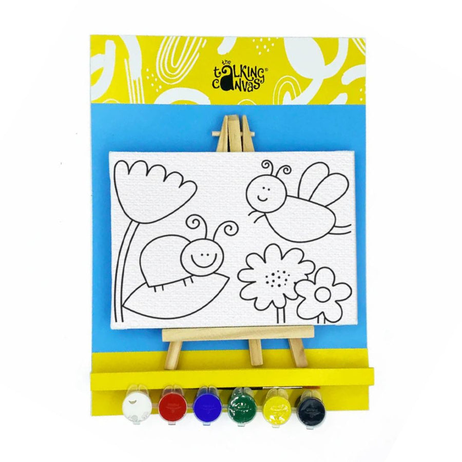 The Talking Canvas Garden Canvas Painting Kit
