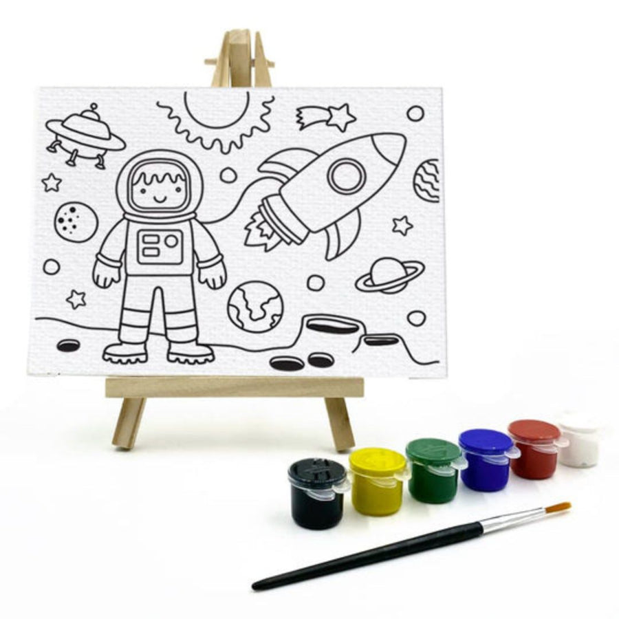 The Talking Canvas Space Canvas Painting Kit for Kids