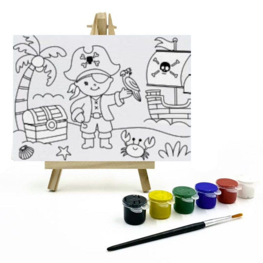 The Talking Canvas Pirate Canvas Painting Kit for Kids