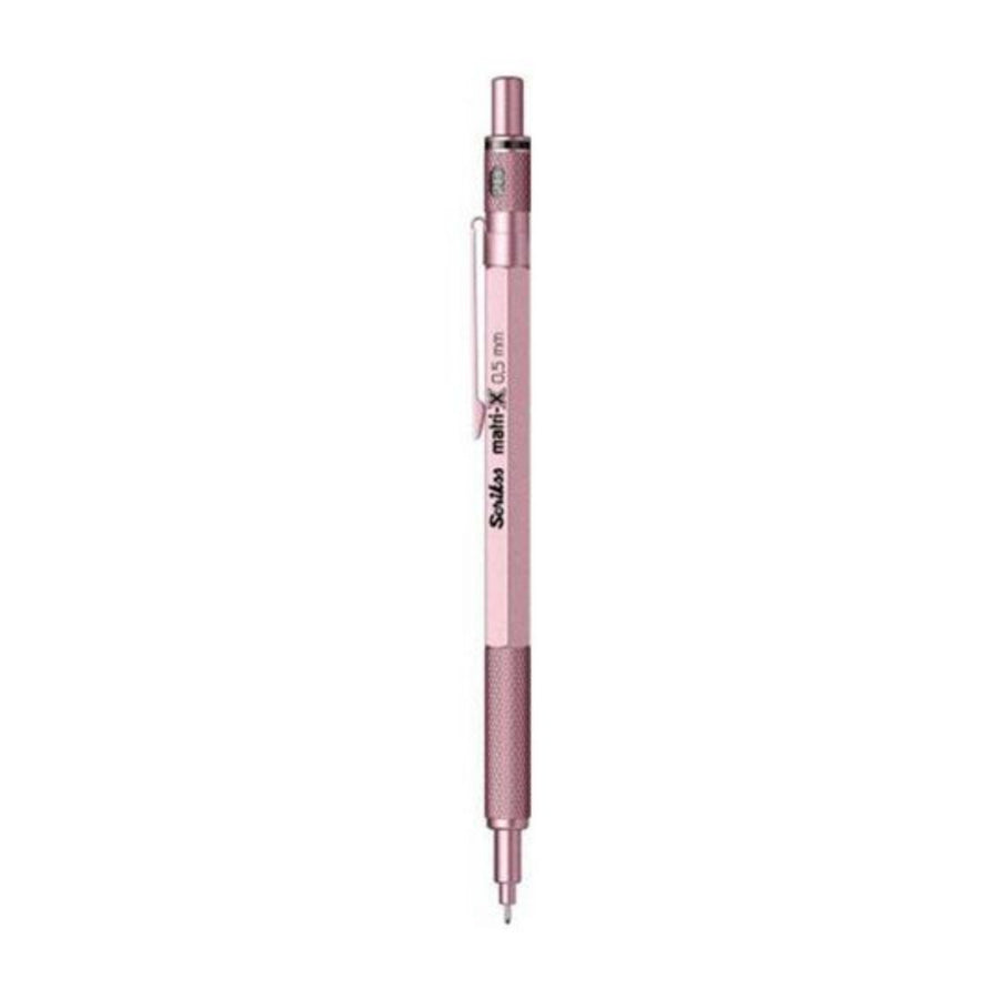 Scrikss Matri-X 0.5mm Mechanical Pencil – Metallic Light Pink
