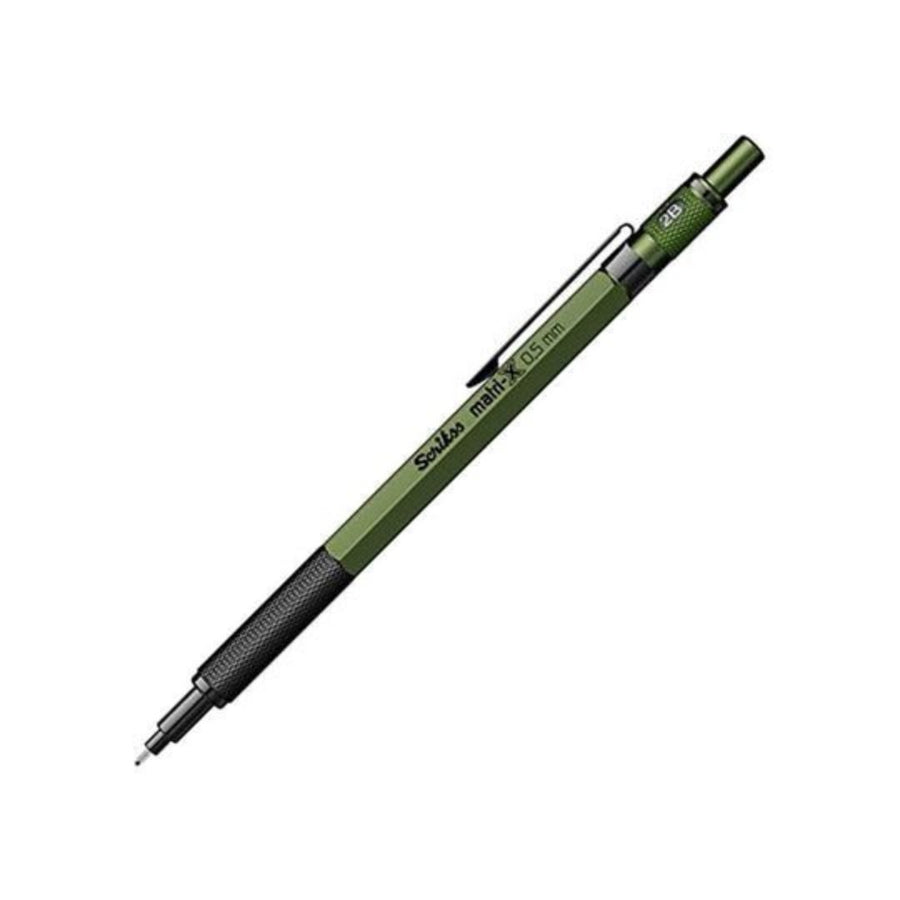 Scrikss Matri-X 0.5mm Mechanical Pencil – Matt Green