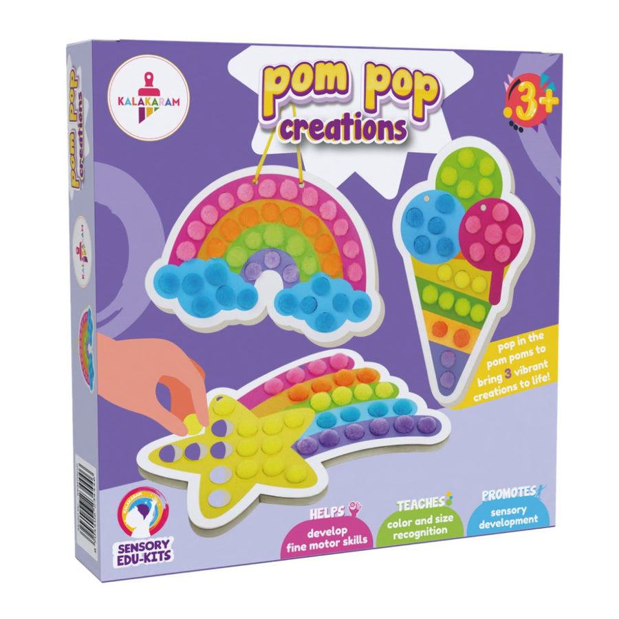 Kalakaram Pom Pop Creations DIY Craft Kit