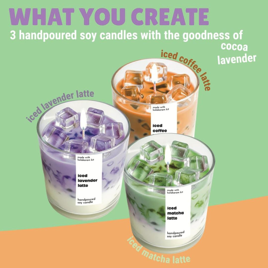 Kalakaram Latte Candle Making Kit