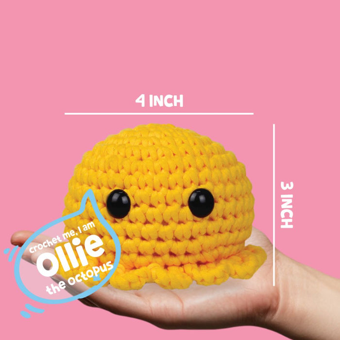 Kalakaram Crochet Cuddly Critters Amigurumi Kit - Octopus