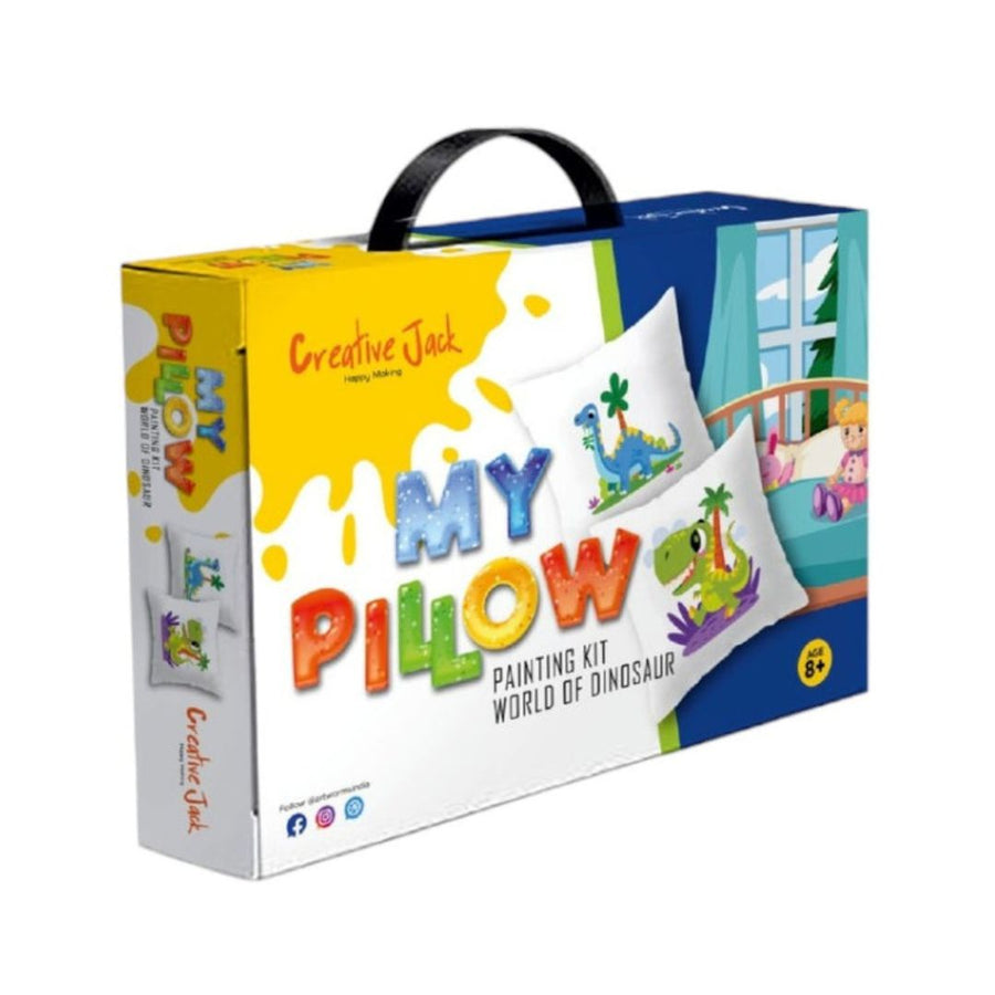 Creative Jack My Pillow Painting Kit for Kids – World of Dinosaur