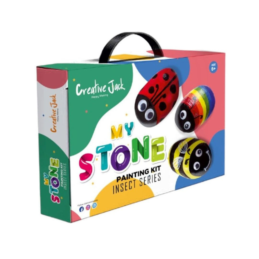 Creative Jack My Stone Painting Kit – Insect Series