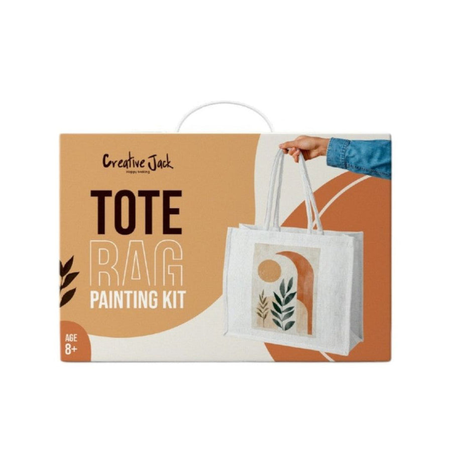 Creative Jack Tote Bag Painting Kit – Floral Abstract