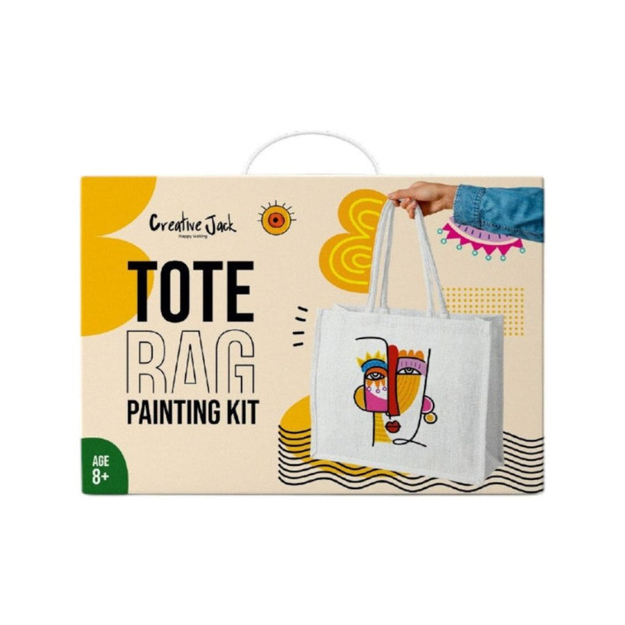 Creative Jack Tote Bag Painting Kit – Abstract Lady