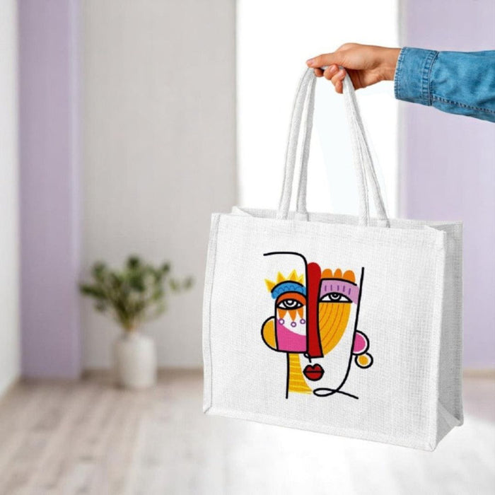 Creative Jack Tote Bag Painting Kit – Abstract Lady