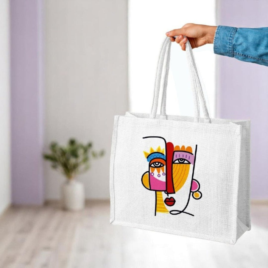 Creative Jack Tote Bag Painting Kit – Abstract Lady