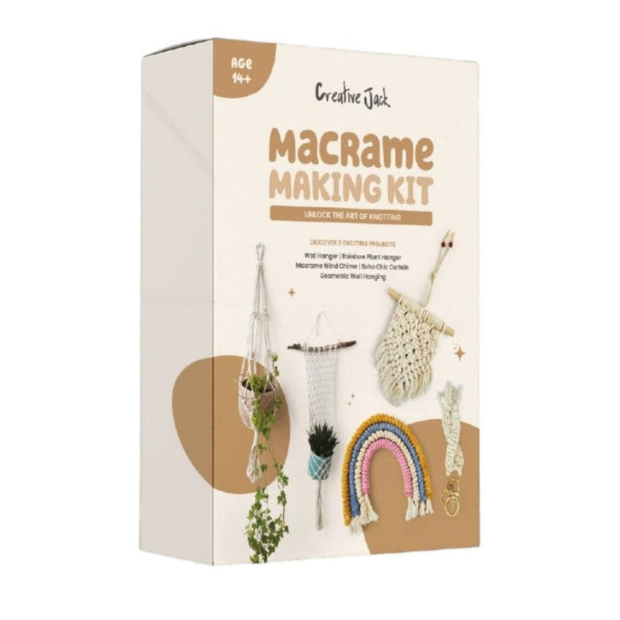 Creative Jack Macrame Making Knotting Kit