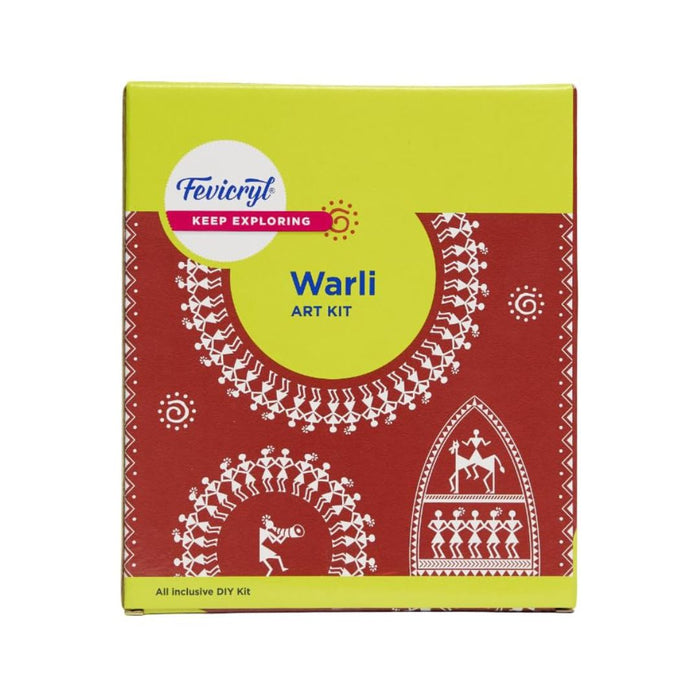 Fevicryl Warli Mini Art Kit – DIY Warli Painting
