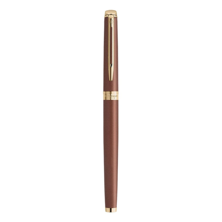 Waterman Hemisphere Metallic Copper GT Fountain Pen – Gold Plated Trim