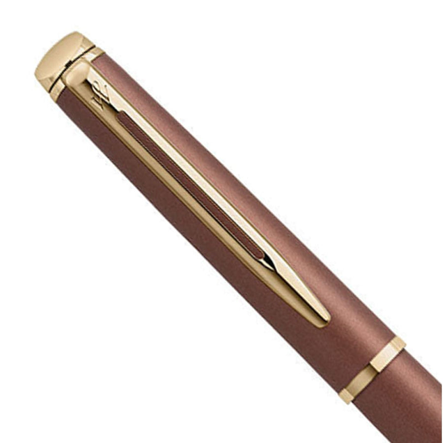 Waterman Hemisphere Metallic Copper GT Fountain Pen – Gold Plated Trim