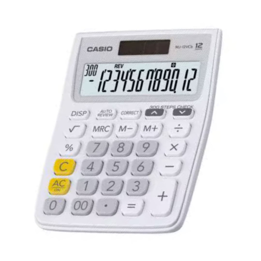 Casio MJ-12VCb-WE Mini Desk Calculator