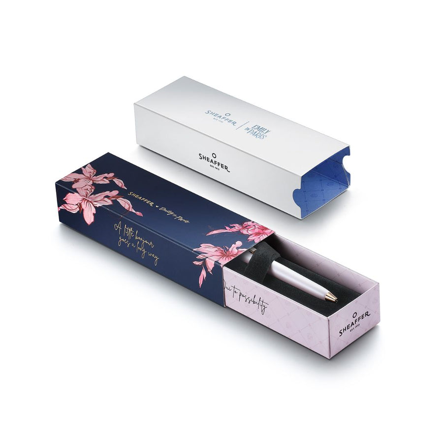 Sheaffer Emily in Paris Prelude Mini 9810 Pastel Pink Ballpoint Pen – Rose Gold