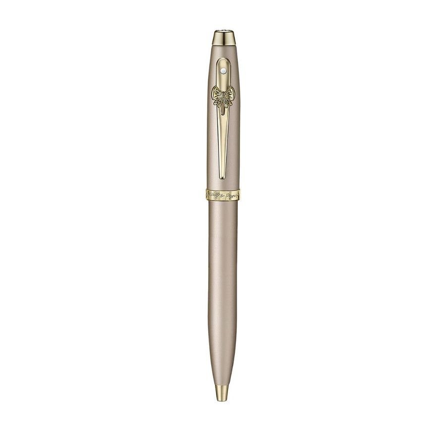 Sheaffer 100 Emily in Paris 9377 Champagne Gold Ballpoint Pen – Champagne Gold