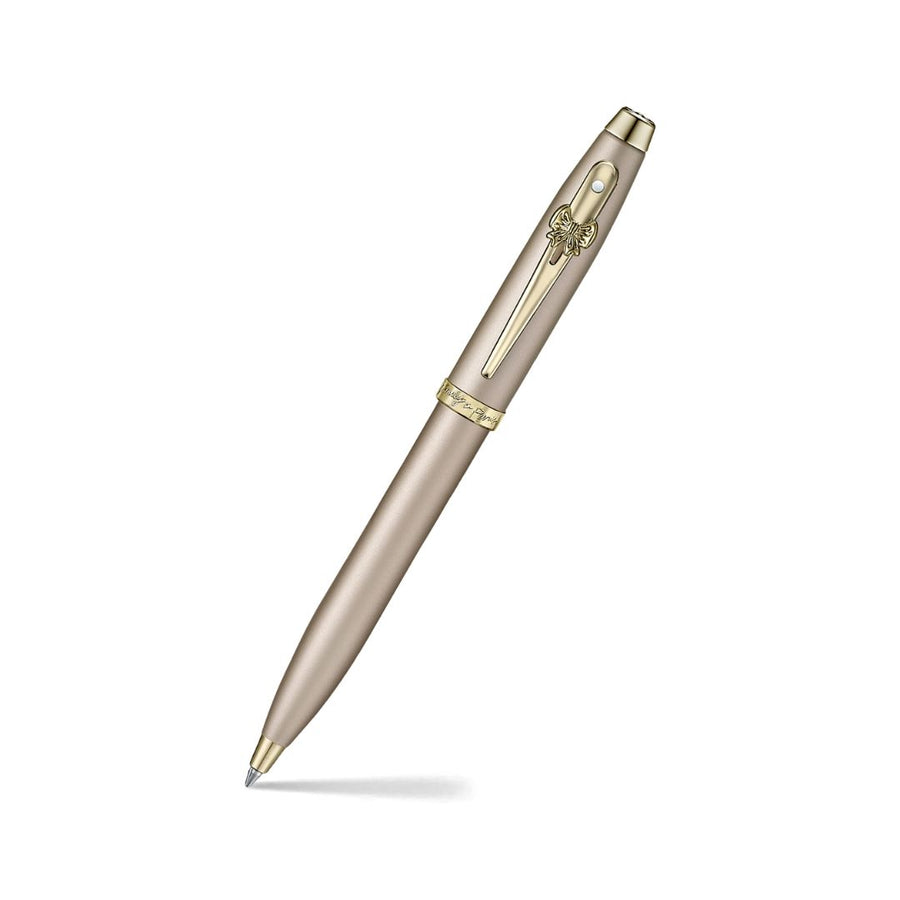 Sheaffer 100 Emily in Paris 9377 Champagne Gold Ballpoint Pen – Champagne Gold