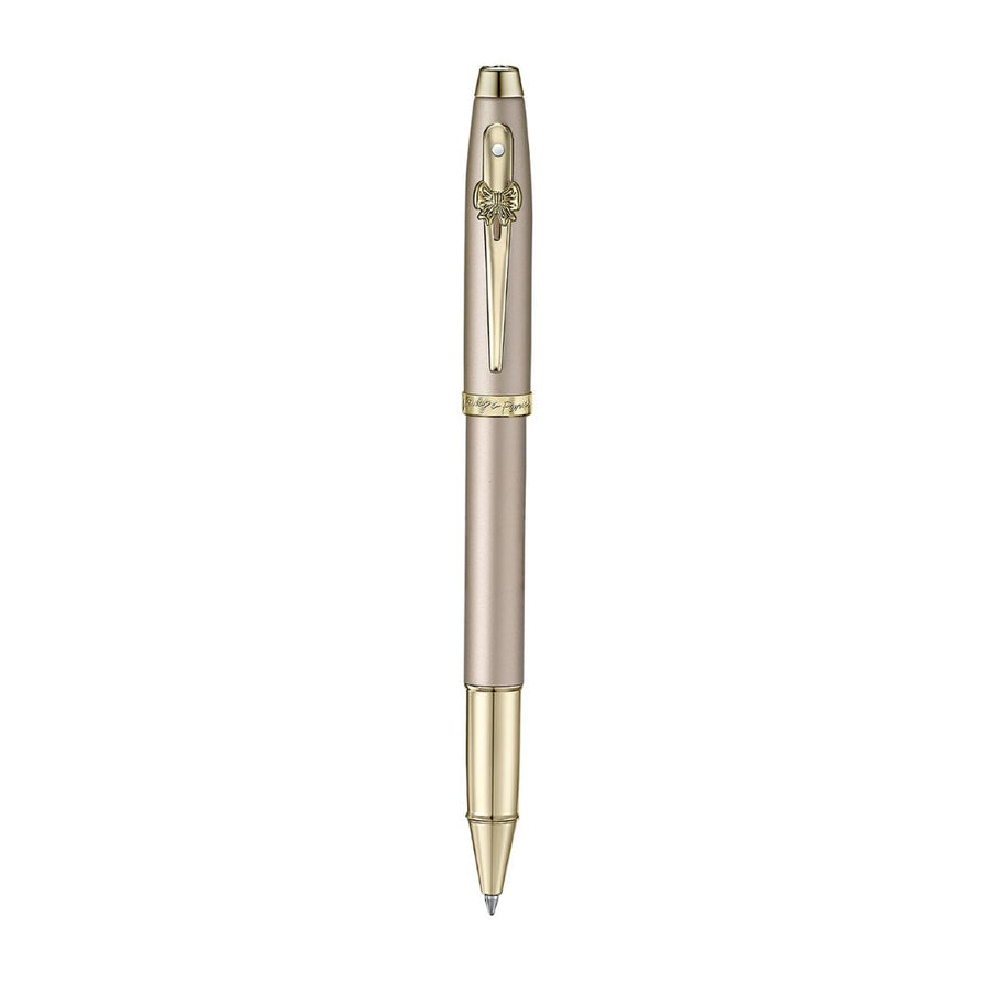 Sheaffer 100 Emily in Paris 9377 Champagne Gold Rollerball Pen – Champagne Gold