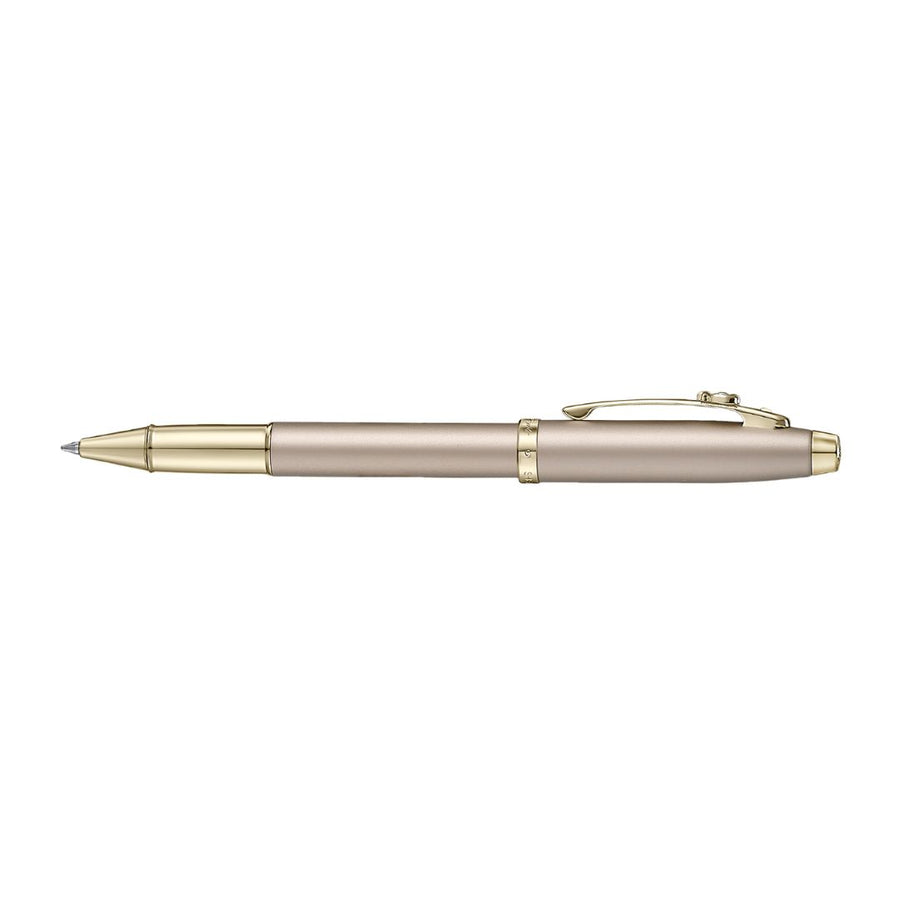 Sheaffer 100 Emily in Paris 9377 Champagne Gold Rollerball Pen – Champagne Gold