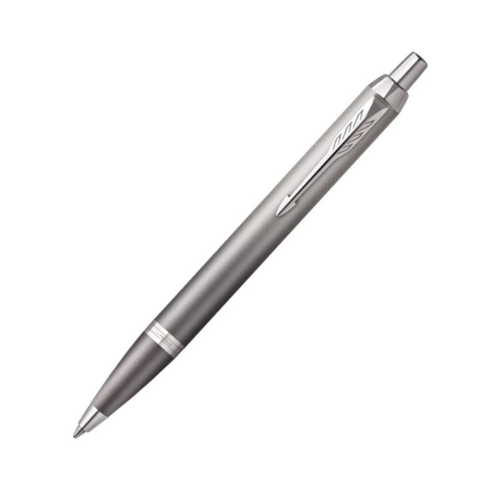 Parker IM Rituals Grey Gradient Ballpoint Pen with Chrome-Plated Trim