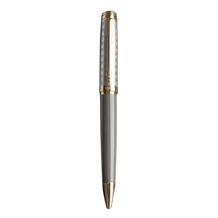 Parker Premium Ambient Deluxe Grey GT Ballpoint Pen