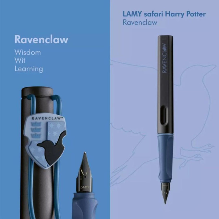 Lamy Safari 0B6 Ravenclaw Harry Potter Special Edition Fountain Pen – Medium Nib