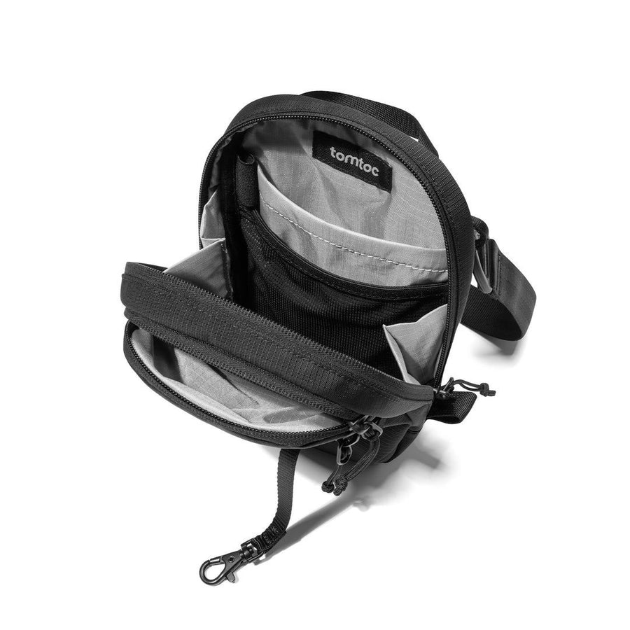 Tomtoc Aviator-T37 Travel Crossbody Bag 1.3L – Black