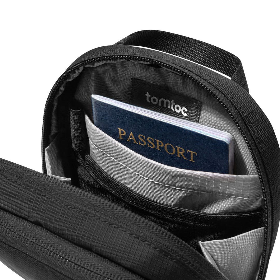 Tomtoc Aviator-T37 Travel Crossbody Bag 1.3L – Black