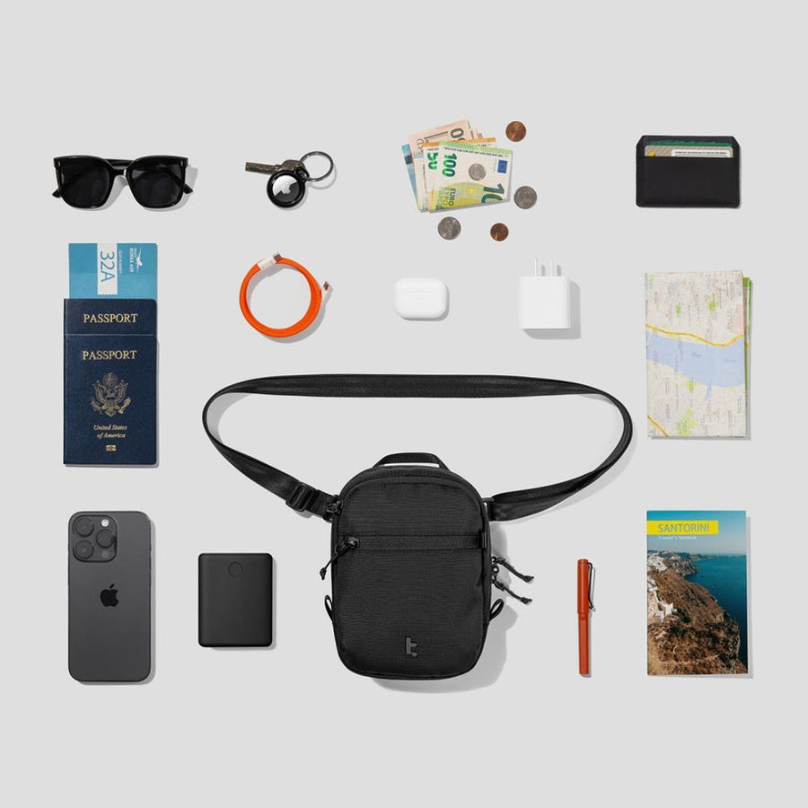 Tomtoc Aviator-T37 Travel Crossbody Bag 1.3L – Black