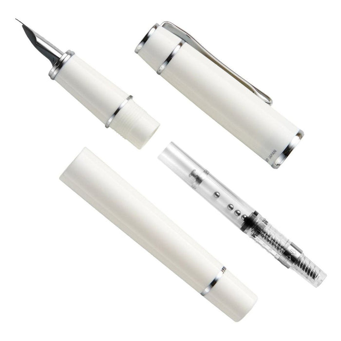 Pilot Prera Off White CT Fountain Pen – Medium Nib