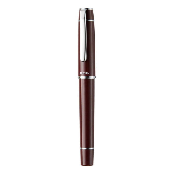 Pilot Prera Red Brown CT Fountain Pen – Fine Nib