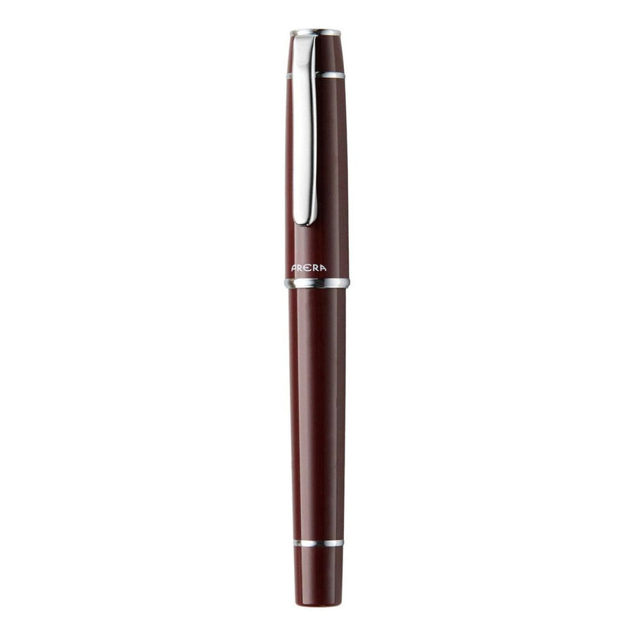 Pilot Prera Red Brown CT Fountain Pen – Fine Nib