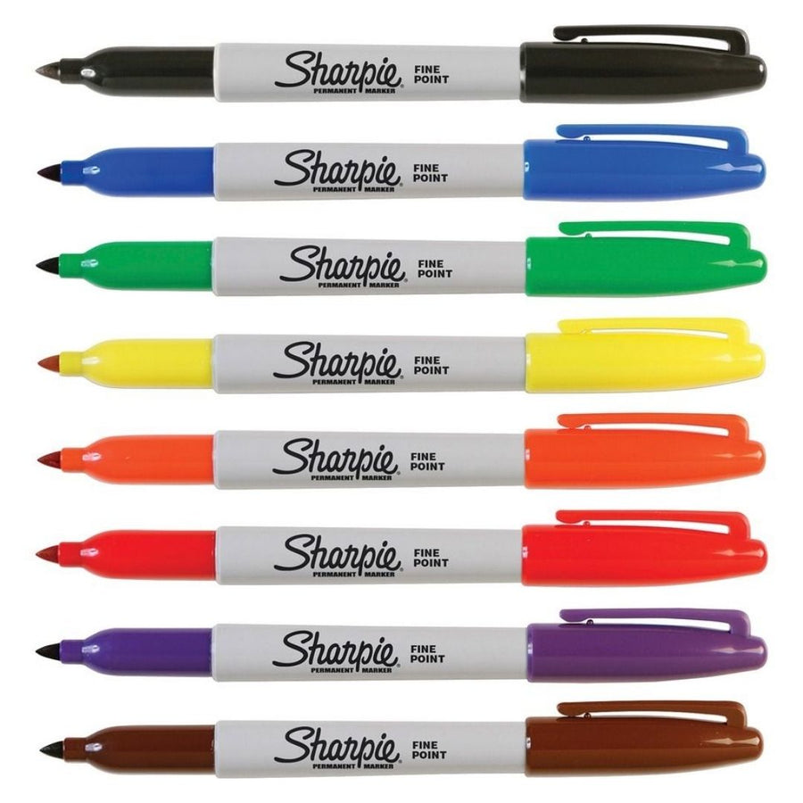Sharpie Fine Point Permanent Marker Set of 8
