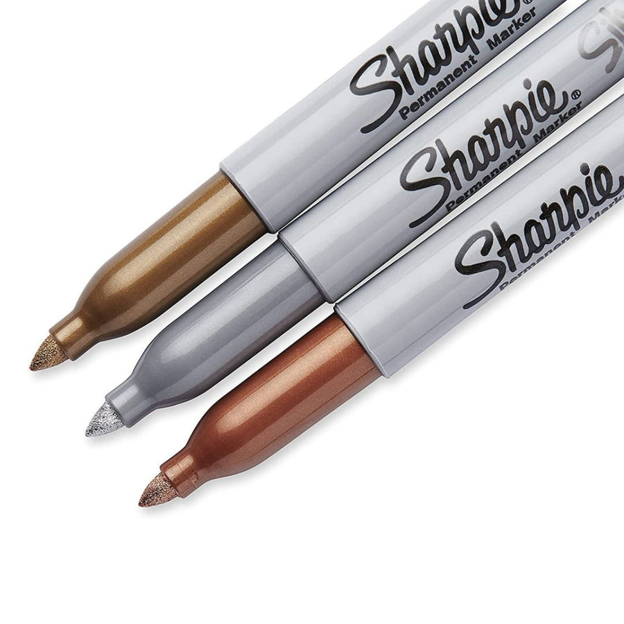 Sharpie Metallic Fine Point Permanent Marker – Set of 3