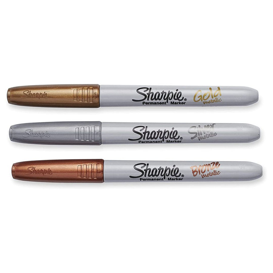Sharpie Metallic Fine Point Permanent Marker – Set of 3