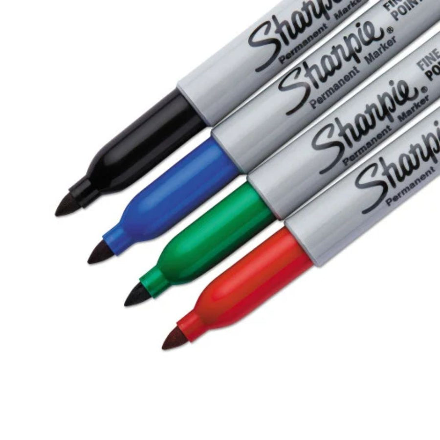 Sharpie Fine Tip Permanent Marker – Set of 4
