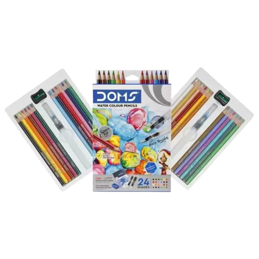 DOMS Water Colour Pencils – 24 Shades