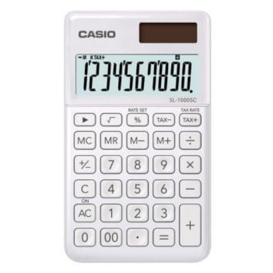 Casio SL-1000SC-WE Portable Calculator
