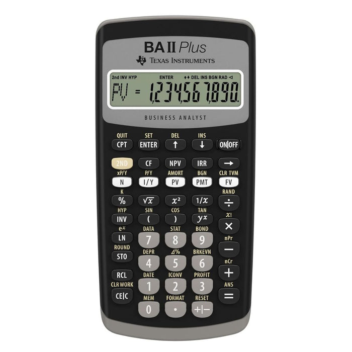 Texas Instruments BA II Plus Financial Calculator