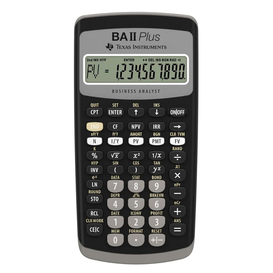Texas Instruments BA II Plus Financial Calculator