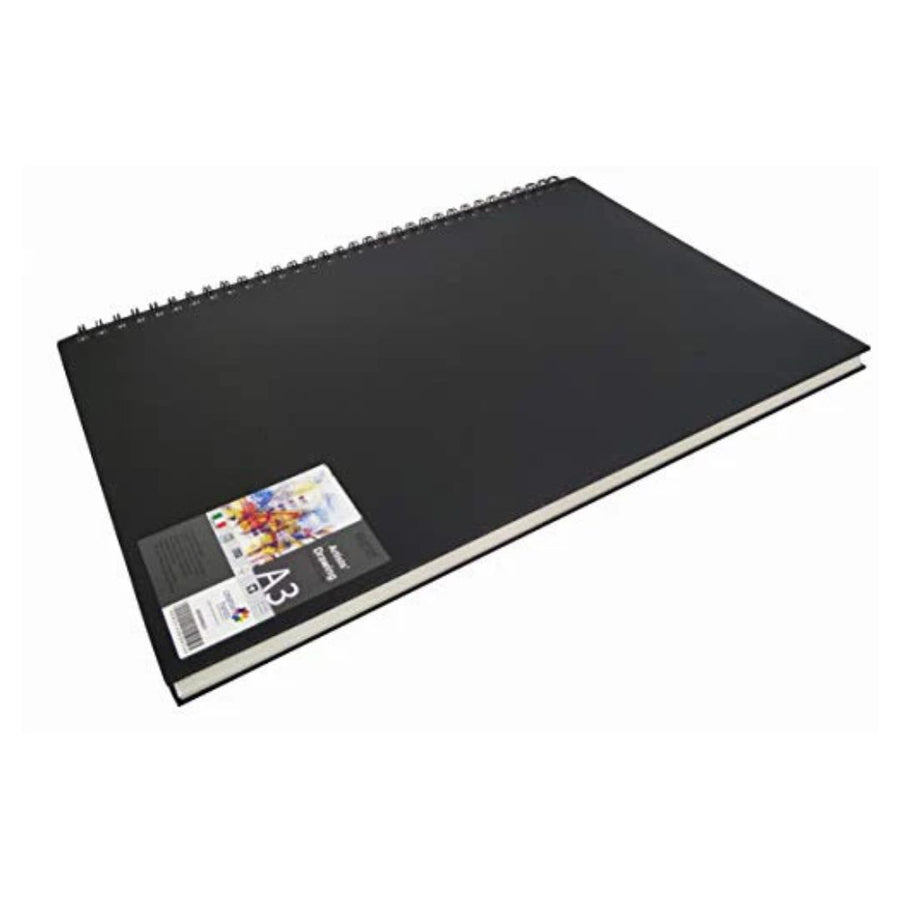 Brustro Artists Wiro Bound Sketch Book – A3 Size, 116 Pages, 160 GSM (Acid-Free)