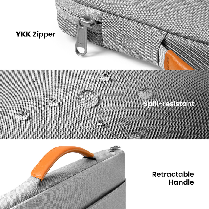 Tomtoc Defender-A22 Laptop Briefcase 14″ (35.56 cm) – Grey