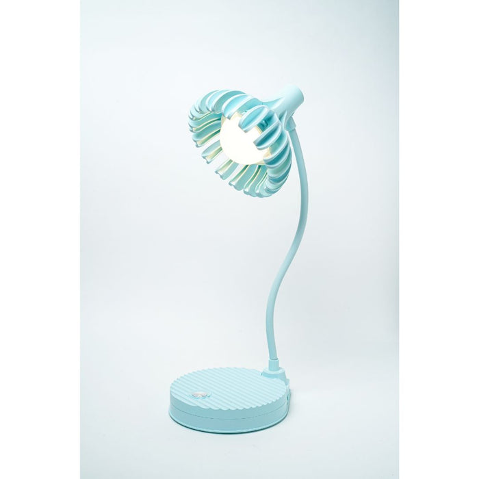 LONGDA - Flower Touch Table Lamp - Ocean Blue